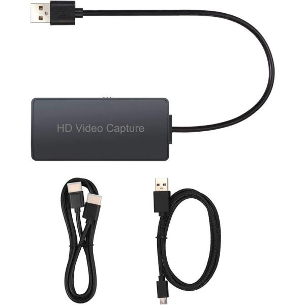 CAMWAY HDMI キャプチャーボード 4k USB 2.0 ビデオキャプチャー HDMI ゲー...