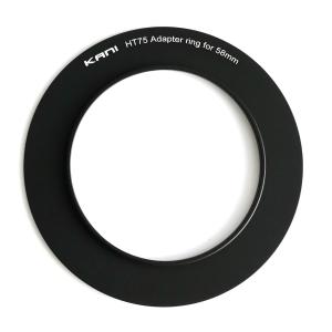 KANI HT75 アダプターリング 75mm幅ホルダー用 レンズ側アダプター (58mm)｜tjd-shop