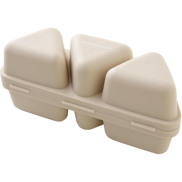 アーネスト おにぎり 型 (おにぎりケース) 内フタ2枚付き おかずも入れられる (簡単おにぎりキッ...