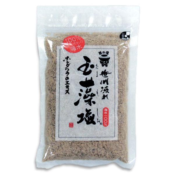 越の塩 笹川流れの塩 玉藻塩 150g