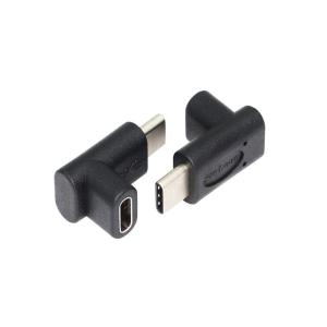 SinLoonタイプC USB 3.1アダプタ、TypeC角度90度のUSB-C USB 3.1型Cオス - メス へアップアップ＆ラップト｜tjd-store