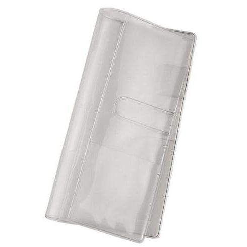 ほぼ日手帳 ビニールカバー weeks用 透明 横20.4cm×縦19.5cm カバー・オン・カバー...