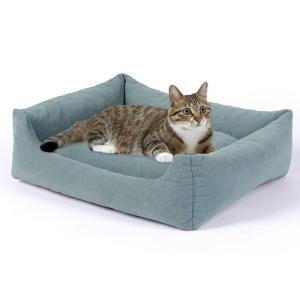 TanYoo 猫 ベッド ペットベッド 犬 ベッド 猫 クッション 猫ベッド 猫用ベッド 犬用ベッド 低反発ウレタンチップ シリコンワタ 吸｜tjd-store