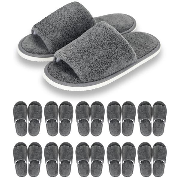 MRedoxe 使い捨て スリッパ 高級 ふわふわ スリッパ クッション 室内 ルームシューズ ホテ...