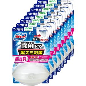 まとめ買い液体ブルーレットおくだけ 除菌EX 無香料 詰め替え用 70ml×8個 トイレタンク芳香洗浄剤 小林製薬｜tjd-store