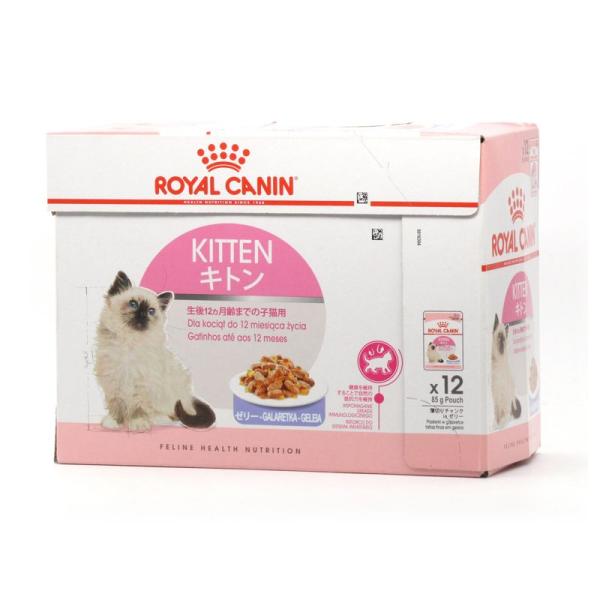 ロイヤルカナン キトン ゼリー （猫専用ウェットフード 子猫用）85g×12個