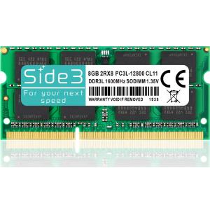 Side3 ノートパソコン用 メモリ DDR3L-1600 PC3L-12800 サムスン製 メモリ...