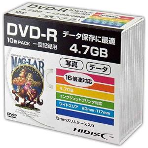 HIDISC データ用DVD-R スリムケース入り10枚パック｜tjd-store