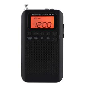 デジタルラジオ ポケットラジオ 携帯ラジオ FM AM 2バンド受信機 2バンドデジタル復調無線 ポータブルラジオ 高感度受信 操作簡単 3｜tjd-store