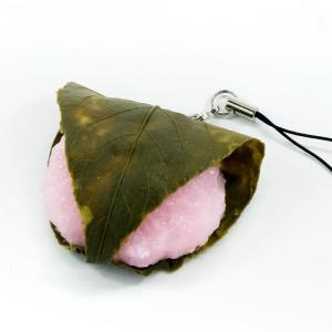 食品サンプルストラップ 食べちゃいそうな桜餅 082OS｜tjd-store
