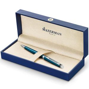 WATERMAN ウォーターマン ボールペン 油性 メトロポリタン エッセンシャル メタリックブルーCT S0947090 正規輸入品｜tjd-store