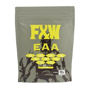 F&W(エフアンドダブリュー) EAA 500g 単品 レモン風味 50食分 計量スプーン付 必須アミノ酸 国内製造 (レモン風味, 500