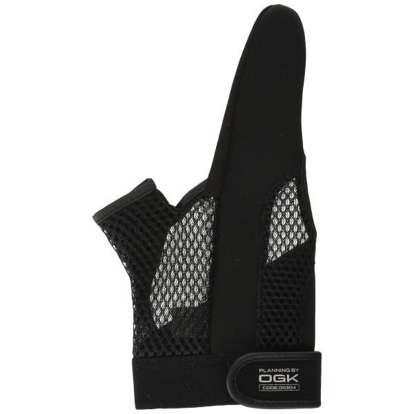 OGK ダブルフィンガーガード OG304KK ブラック×ブラック フリー