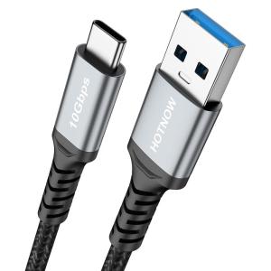 HOTNOW USB Cケーブル50CM,0.5m 10Gbps USB3.1 / USB3.0 USB-Cケーブル 急速充電 サムスンS1｜tjd-store