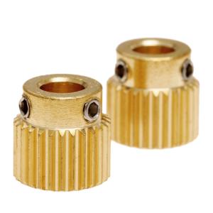 3Dプリンター用押し出しギア2個入