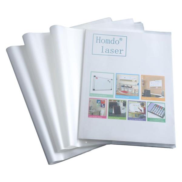 homdolaser ブックカバー A4 透明ブックカバー 教科書カバー 軟質素材 10枚入れ 手帳...