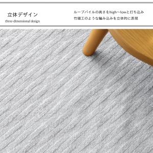 カーペット 6畳 日本製 絨毯 抗菌防臭 フリ...の詳細画像1