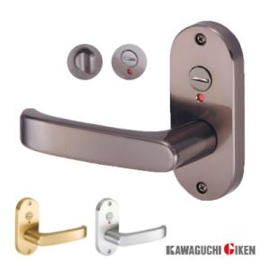 ドアノブ 交換 トイレ JL24-4K/3色  Jレバー 表示錠 小判座 レバーハンドル 屋内 BS...