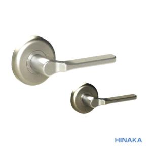 日中製作所（HINAKA） ドアノブ 交換 シルバー 308-W-SL-5060