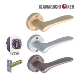 ドアノブ ハンドル 交換 JL20-2M 戸襖錠 レバーハンドル 襖 バックセット65 扉厚25〜3...
