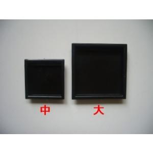 襖引手ライクP.Cチリ落角引手 黒 1個の詳細画像2