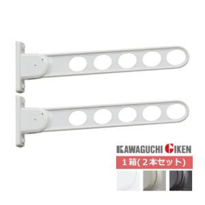 物干し金物 屋外 壁付け RK-55 各3色 2本セット 窓壁用ホスクリーン