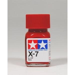 タミヤ  80007 エナメル X007 レッド