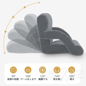 座椅子 おしゃれ 腰痛 肘掛付き コンパクト ...の詳細画像5
