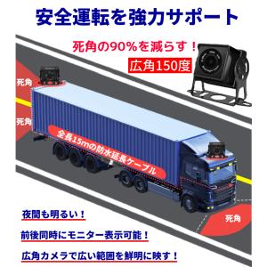 ドライブレコーダー AHD バックカメラモニタ...の詳細画像2