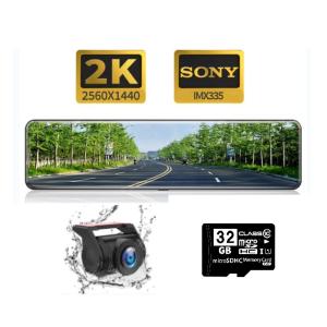 ドライブレコーダー SONY IMX335 12インチ 右ハンドル仕様