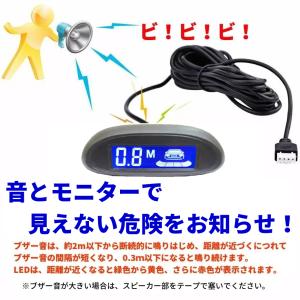 パーキングセンサー コーナーセンサー ソナー ...の詳細画像1