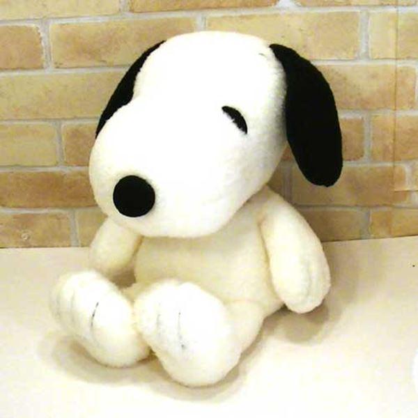 スヌーピーぬいぐるみ SNOOPY 「しあわせ スヌーピー クラシック」 アイボリー 0119-95...