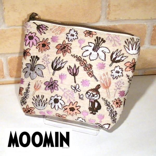 ムーミン ゴブラン織り コスメポーチ 北欧 0221-57　プレゼント ギフト