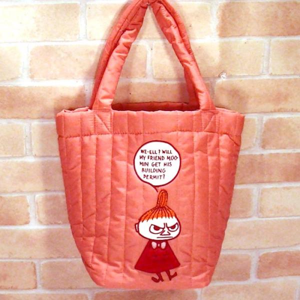 ムーミン リトルミィ トートバッグ（M) MOOMIN リトルミイ  北欧キャラクター 手提げバッグ...