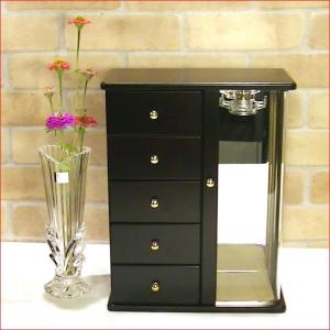 ジュエリーボックス アクセサリーケース 日本製...の詳細画像1