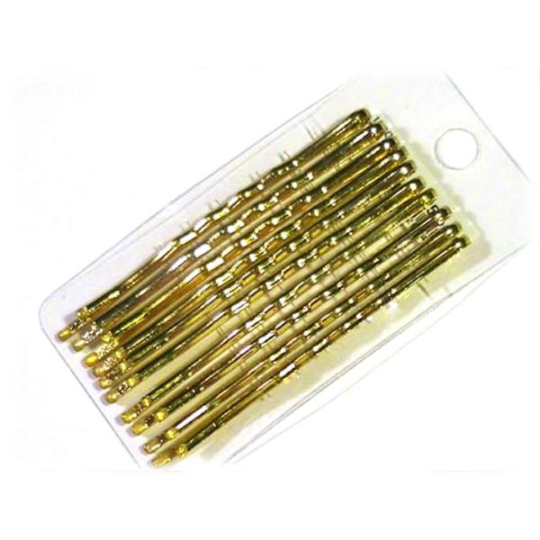 ゴールド メタル ヘアピン 波形アメリカピン１０本 1117-07　プレゼント ギフト