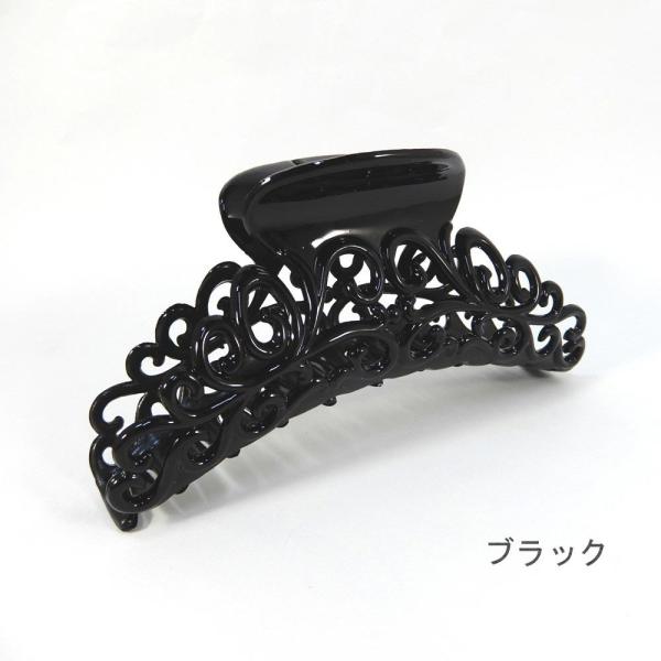 唐草 バンスクリップ 1223-231  (髪止め ヘアークリップ 髪飾り)　プレゼント ギフト