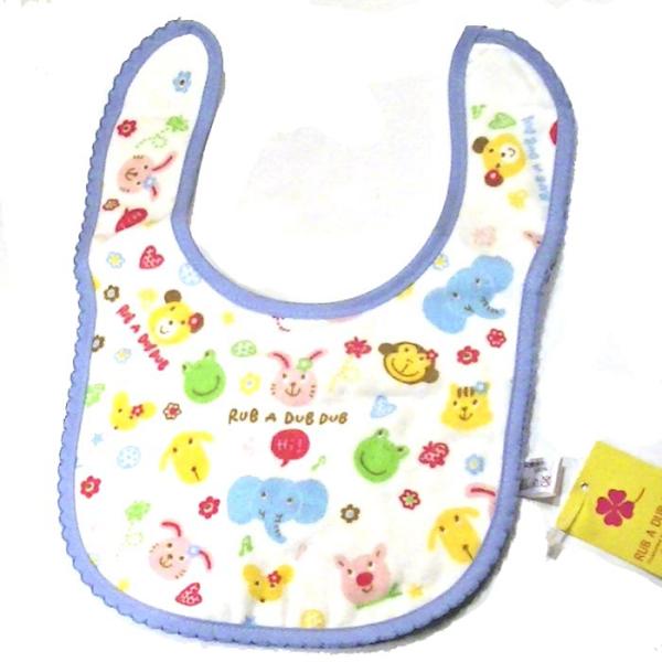 ガーゼ＆タオル スタイ よだれかけ　かわいい「ラブ・ア・ダブ・ダブ」ブランド 日本製 2119-26...