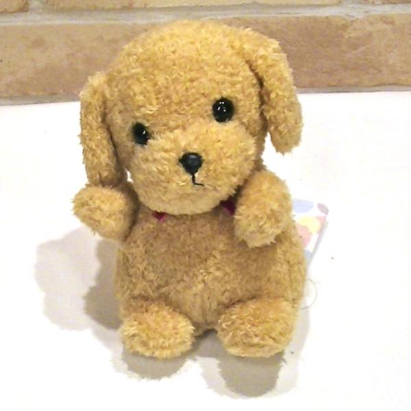 ぬいぐるみ トイプードル・薄茶 手乗りサイズ ふわふわ ふんわり ふかふか お土産 ギフト プレゼン...