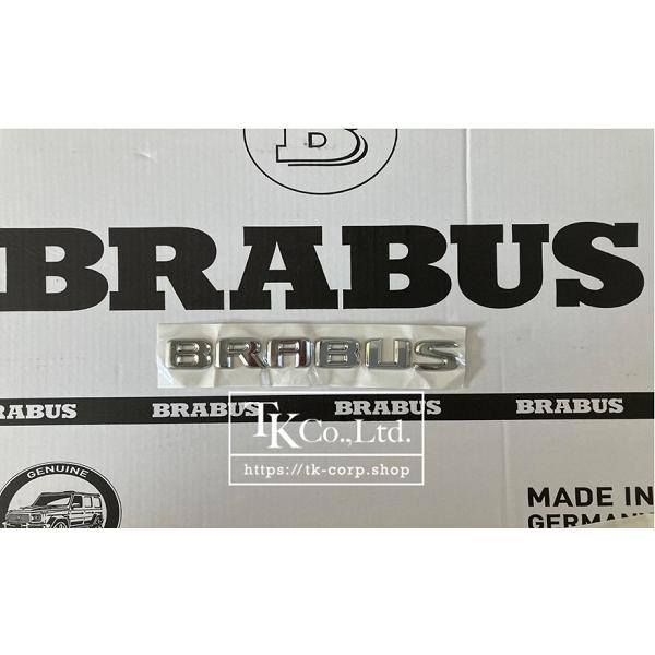 【即納!!在庫有】BRABUS リア エンブレム 正規品 Gクラス W463A Sクラス W223