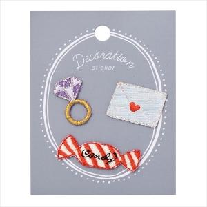 マークス  刺繍ステッカー・ガーリー