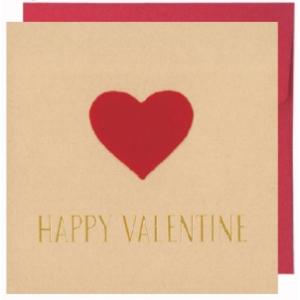 バレンタインミニカード