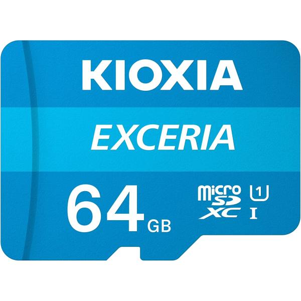 KIOXIA(キオクシア) 旧東芝メモリ microSDXCカード 64GB UHS-I Class...