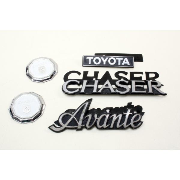 CHASER Avante TOYOTA ピラー部左右 エンブレム セット 　　 GX71 チェイサ...