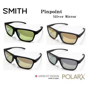 SMITH スミス アクションポーラー ピンポイント シルバーミラー ACTION POLAR Pinpoint SilverMirror（フレーム：Ｍブラック、）POLARX