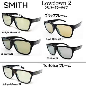 SMITH スミス アクションポーラー ローダウン２ シルバーミラー 偏光サングラス ACTION POLAR Lowdown 2 フィッシング・アウトドア・スポーツ