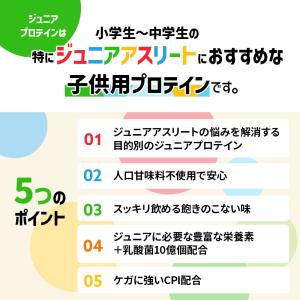 ジュニア プロテイン 140g 600g 人工...の詳細画像5