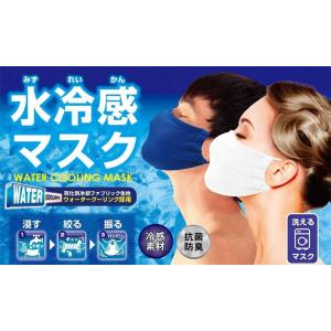 夏用マスク 3枚セット ひんやりマスク 洗える水冷感マスク 冷感素材 抗菌防臭 気化熱冷却ファブリック生地 夏 暑さ 熱中症対策