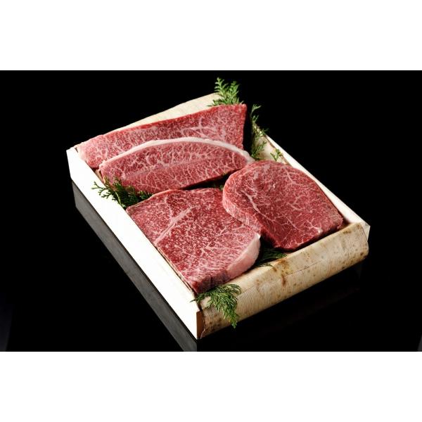 松阪牛 ギフト おまかせ４種 ステーキ セット 800g