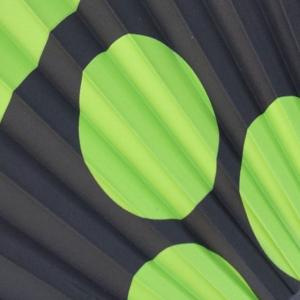 高級シルク扇子 毛利元就 戦国武将家紋入り 飛...の詳細画像2